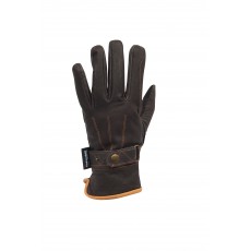 Dublin Adult's Leather Thinsulate Winter Riding Gloves (Brown)