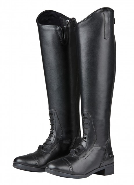 Saxon Syntovia Tall Field Boots (Black)