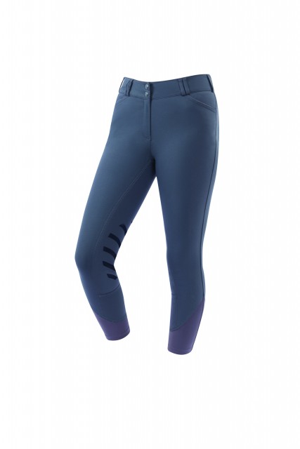 Dublin Ladies Prime Gel Knee Patch Breeches (Charcoal)