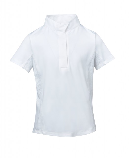 Dublin Ladies Ria Short Sleeve Competition Shirt (White)