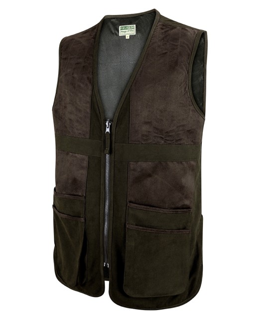 Hoggs of Fife Men's Struther Shooting Vest (Dark Green)