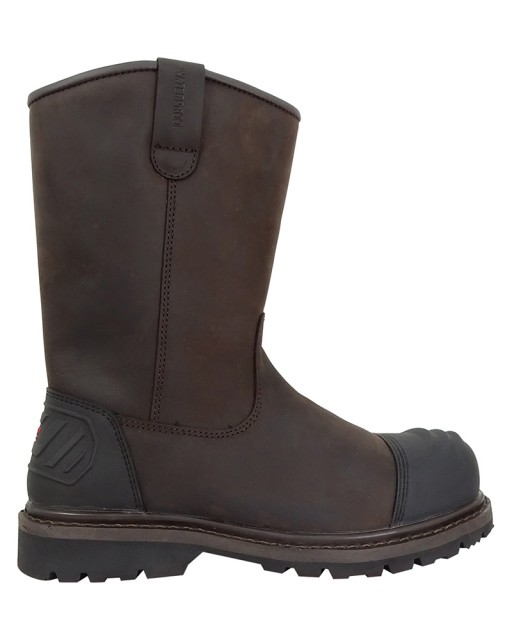Hoggs of Fife Men's Thor Safety Rigger Boots (Crazy Horse Brown)