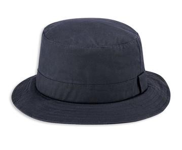Hoggs of Fife Men's Waxed Bush Hat (Navy)