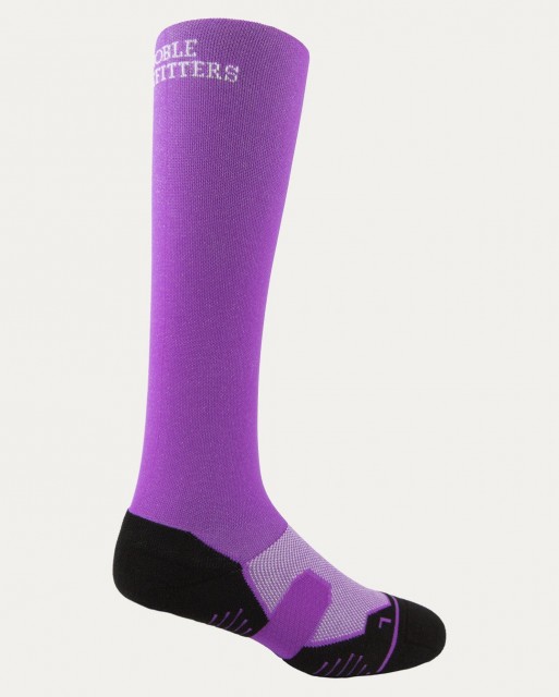 Noble Equestrian Perfect Fit Performance Sock (Purple)